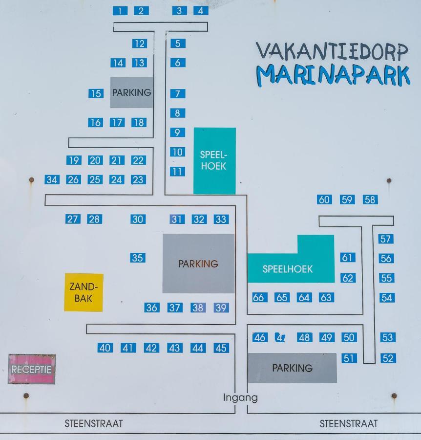 Westende Marinapark Bungalow Blue Middelkerke Exterior foto